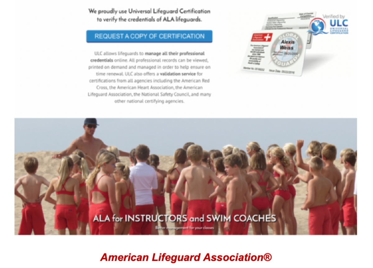 An Authorized Provider Lifeguard Classes Lifeguard Courses